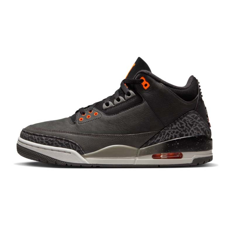 Air Jordan 3 " Fear " 恐懼 爆裂紋 黑橘 男款 CT8532-080 [台灣現貨]