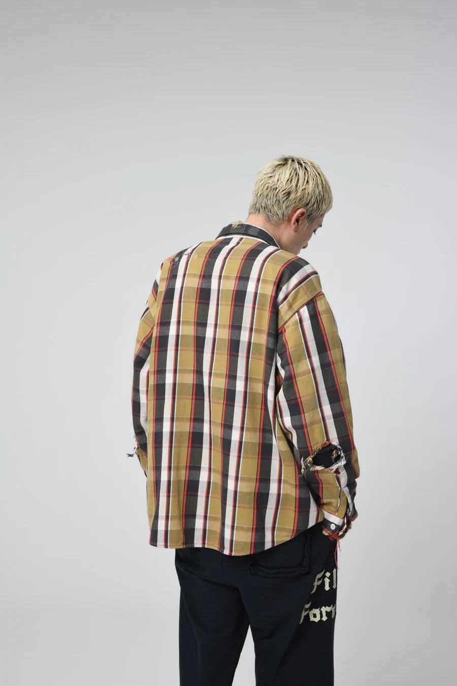 BOW WOW - REPAIR AGEING FLANNEL SHIRTS / 2COLORS