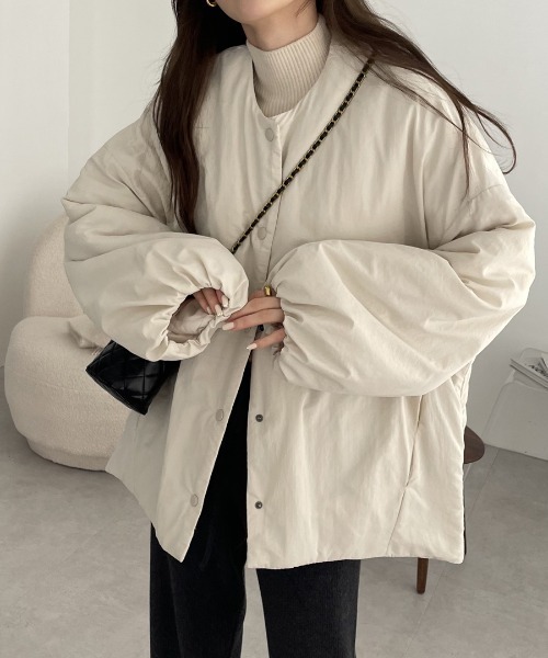 #現貨供應 🇯🇵日本 and me 側邊拉鍊無領防風 夾克外套