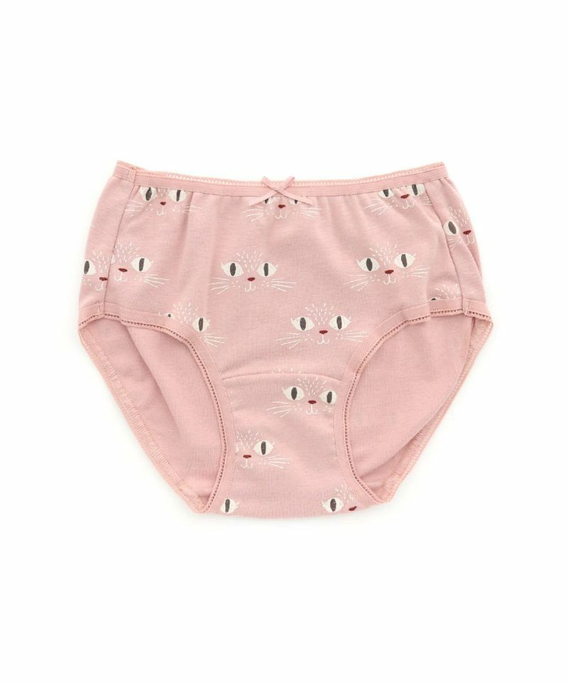 日本 MYD 女孩 貓咪 純棉三角小褲組合 (3件一組) Y390508