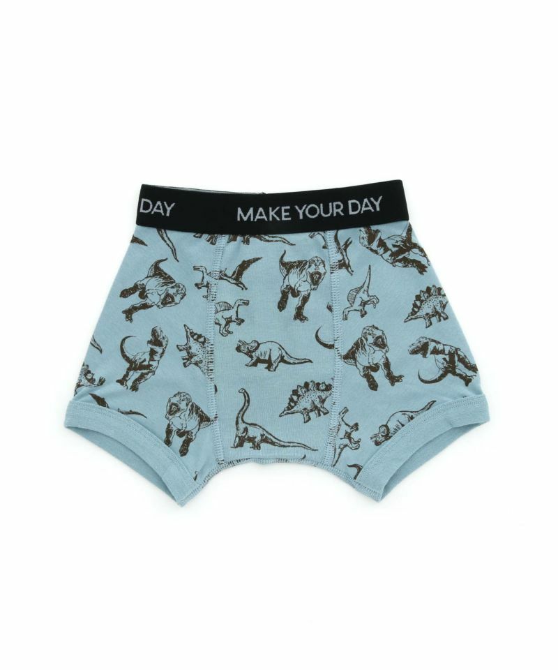 日本 MYD 男孩 恐龍 純棉四角小褲組合 (3件一組) Y390506