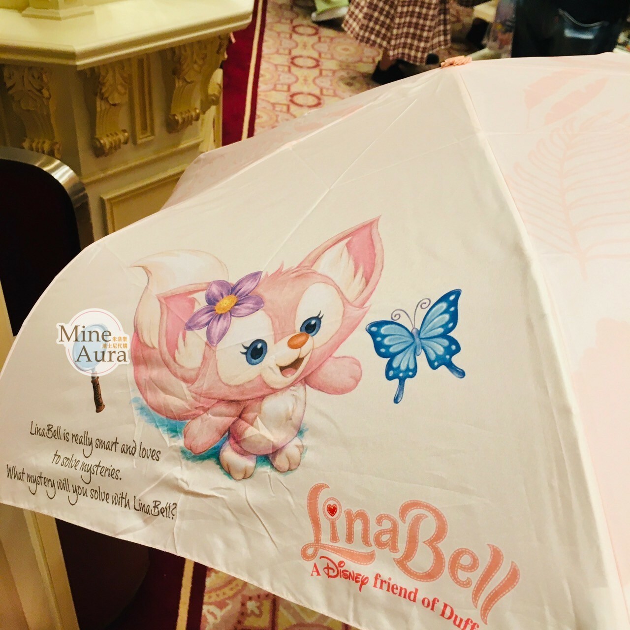 玲娜貝兒 Lina bell 圖案 折疊傘 -香港迪士尼樂園