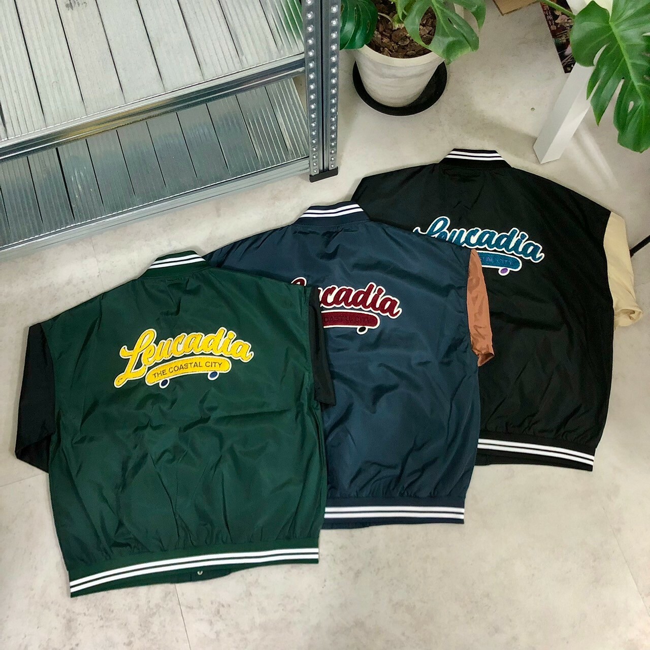 Quash 大字母棒球外套 Q22-520-42D