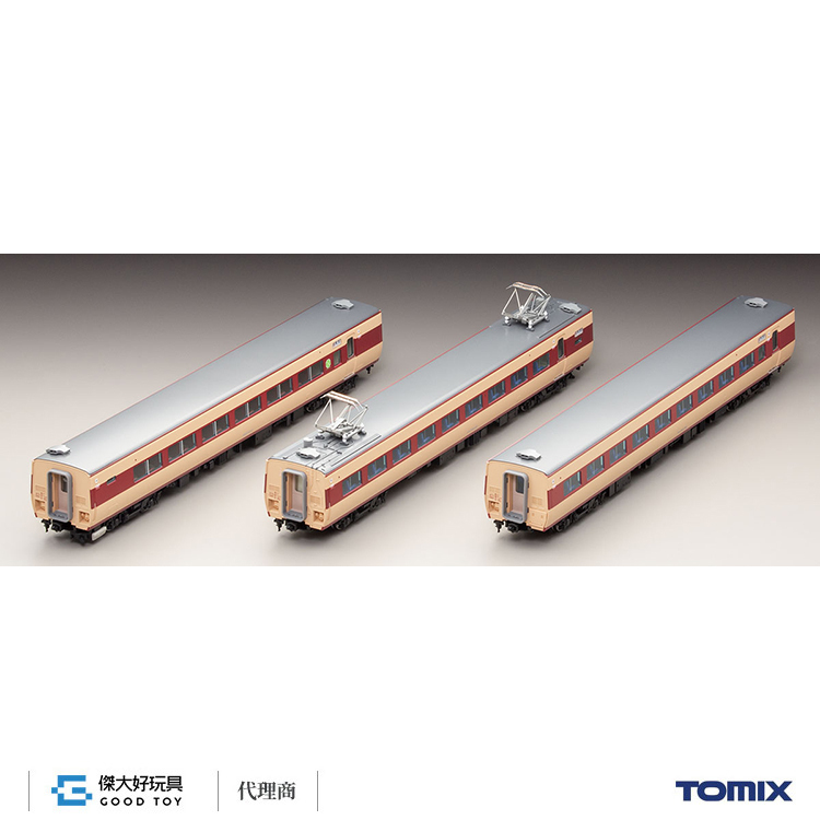 TOMIX HO-9085 特急電車 國鐵 381系 增結(3輛)