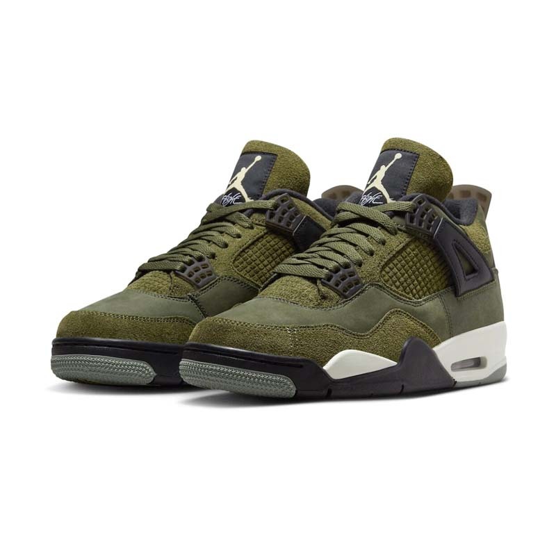 Air Jordan 4 Craft "Olive" 橄欖綠 麂皮 男鞋 FB9927-200 [台灣現貨]