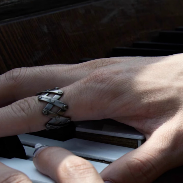 【ACCY046】騎士馬腳釘開口設計戒指