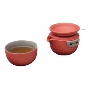 樂活陶器 【羊羊喜器隨手泡】攜行裝 快客杯 旅行組