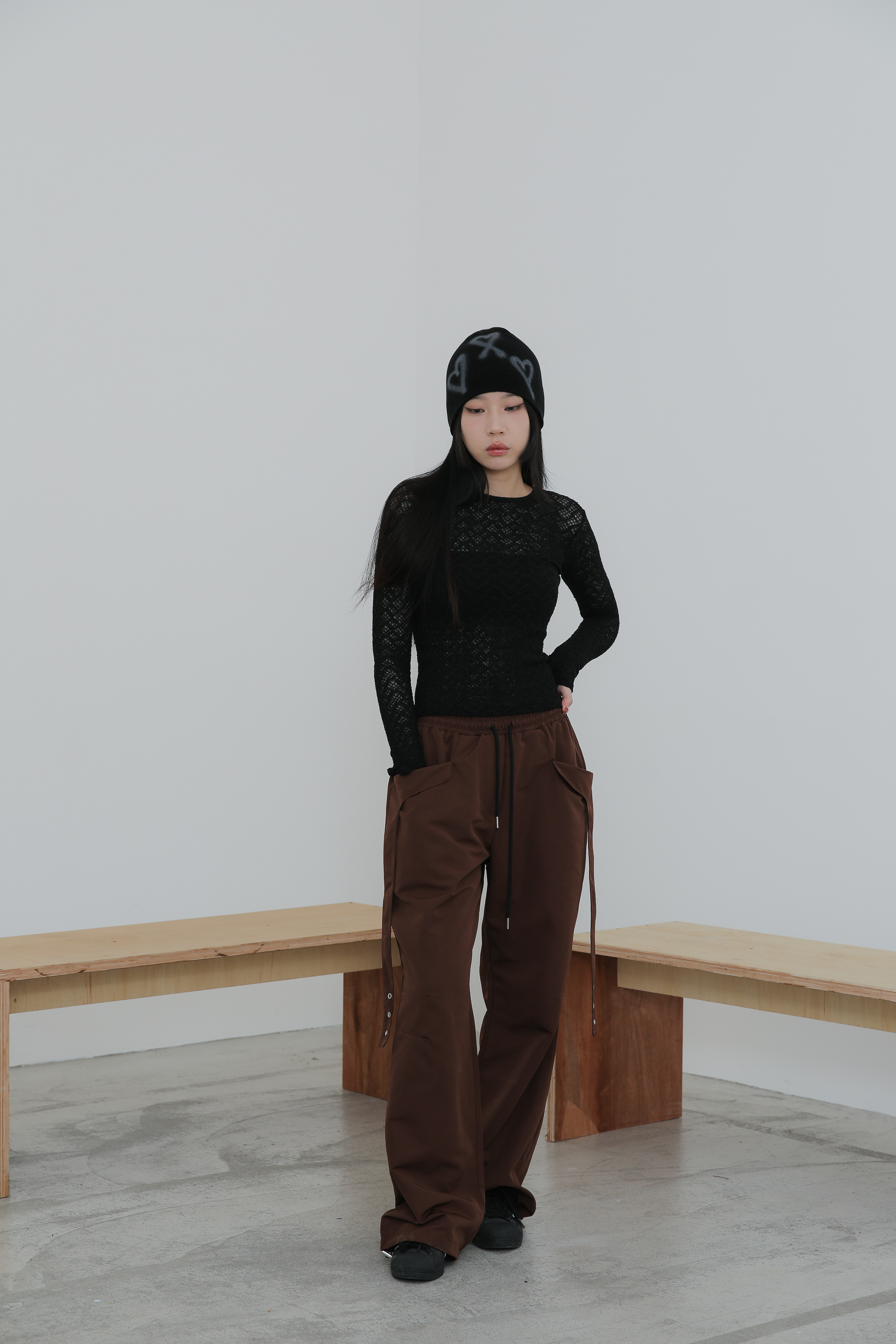 Easy Eyelet Pants #長褲