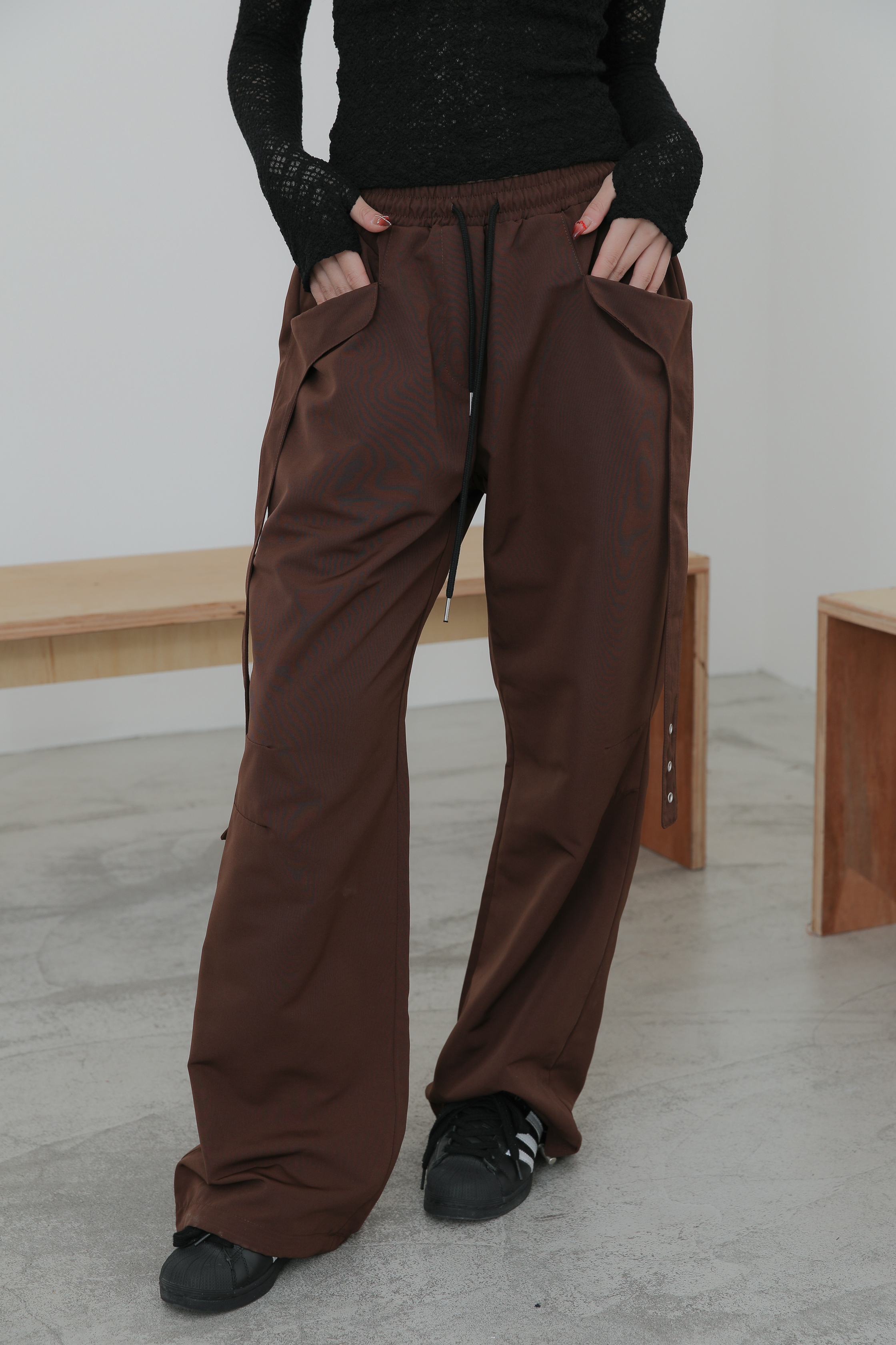 Easy Eyelet Pants #長褲