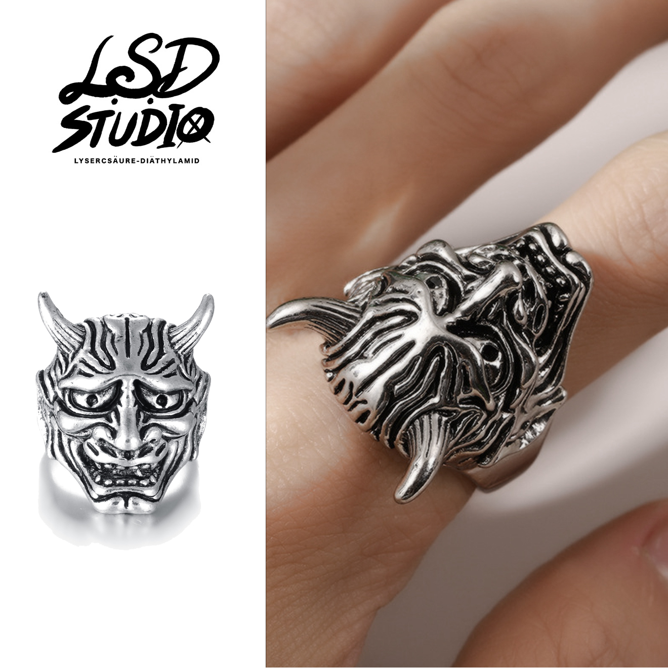 【ACCY047】日系般若開口設計戒指