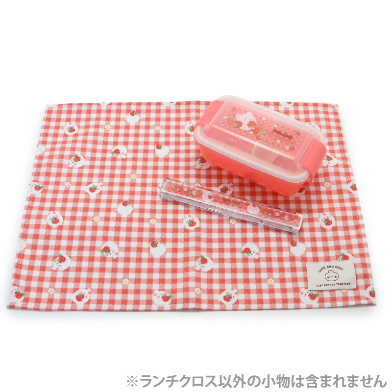 MOLANG 萌浪兔 草莓繪（午餐束袋／午餐墊）