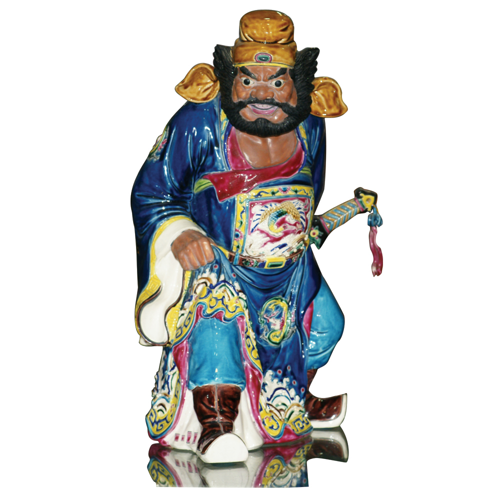 台灣國寶交趾陶｜居家開運 鍾馗