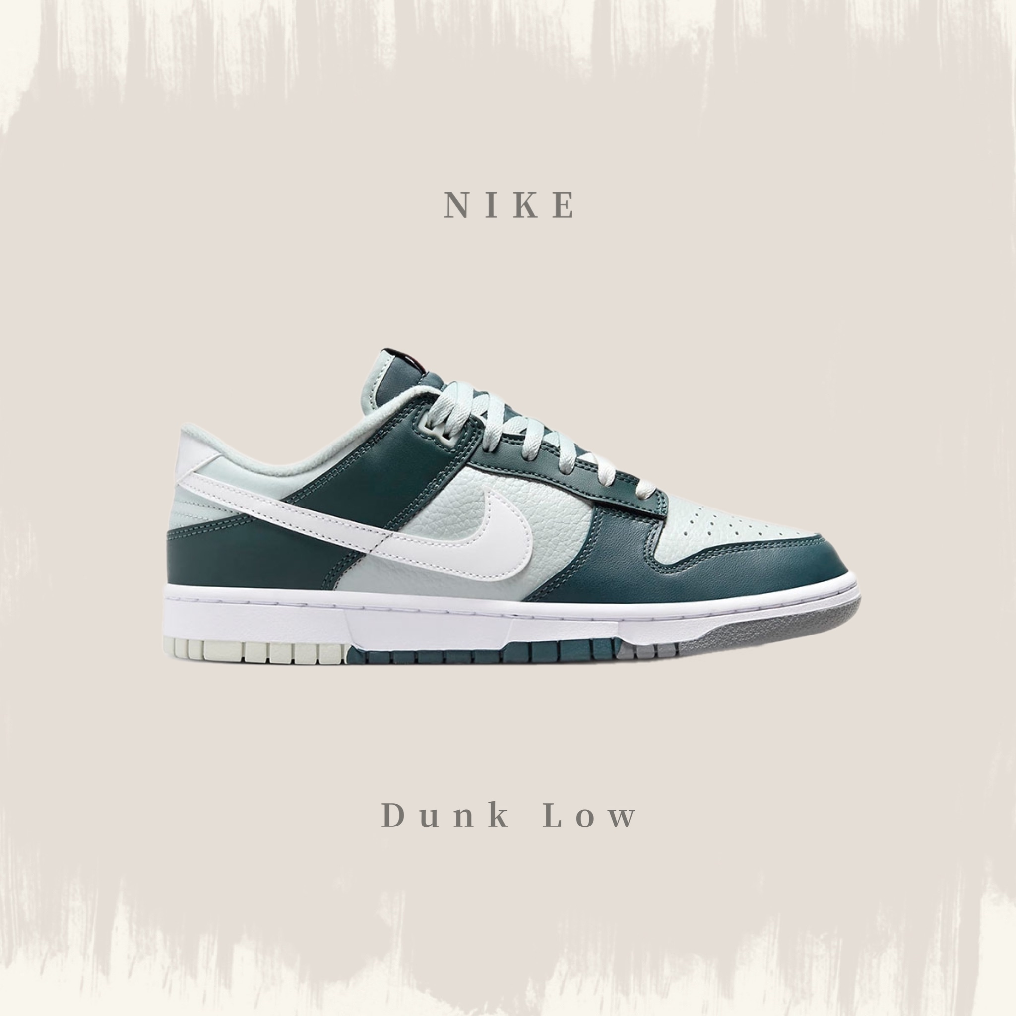 NIKE DUNK LOW PRM DEEP JUNGLE 森林白綠 FB8896-300