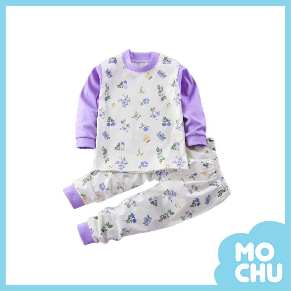 花海薫衣草紫家居服套裝