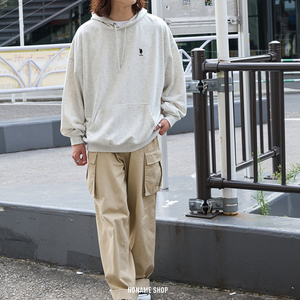 U.S. POLO ASSN. 大口袋 連帽 帽T 九色 (男/女款)