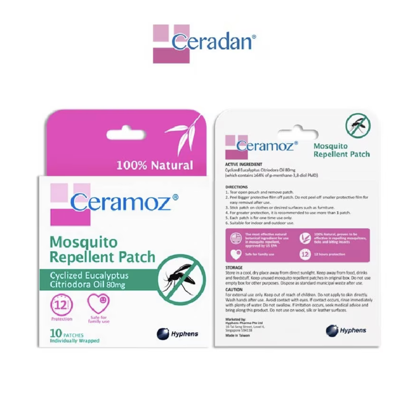 Ceramoz® 驅蚊貼 10片