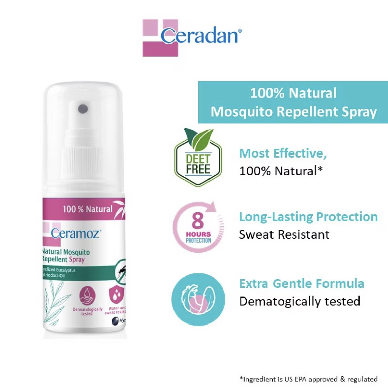 Ceramoz® 天然驅蚊噴霧