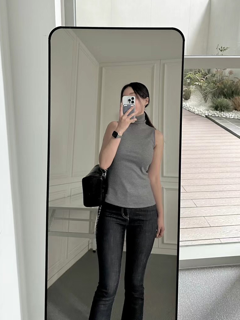 [現貨]高領A字背心上衣 [ 4色 / Free ]