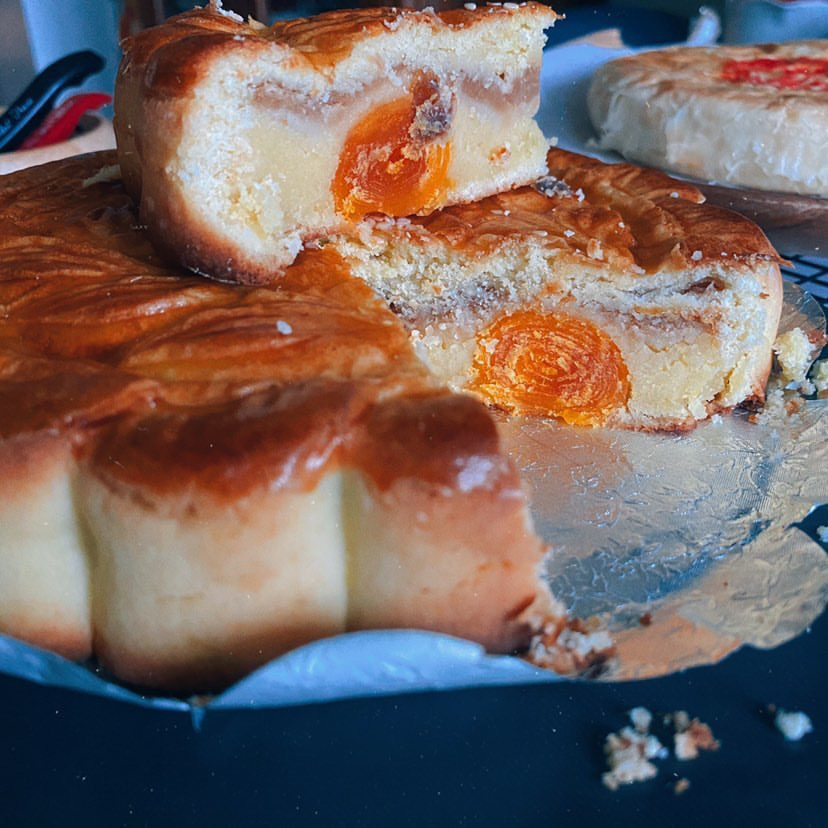 【訂製款】特製不加滷肉的狀元餅 (750公克重)-蛋奶素