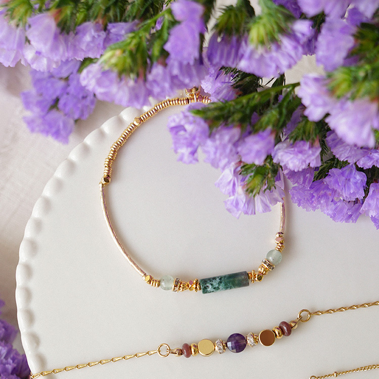 ｜貴人運｜京都藝伎小夜曲 – 水草瑪瑙 – 手鍊