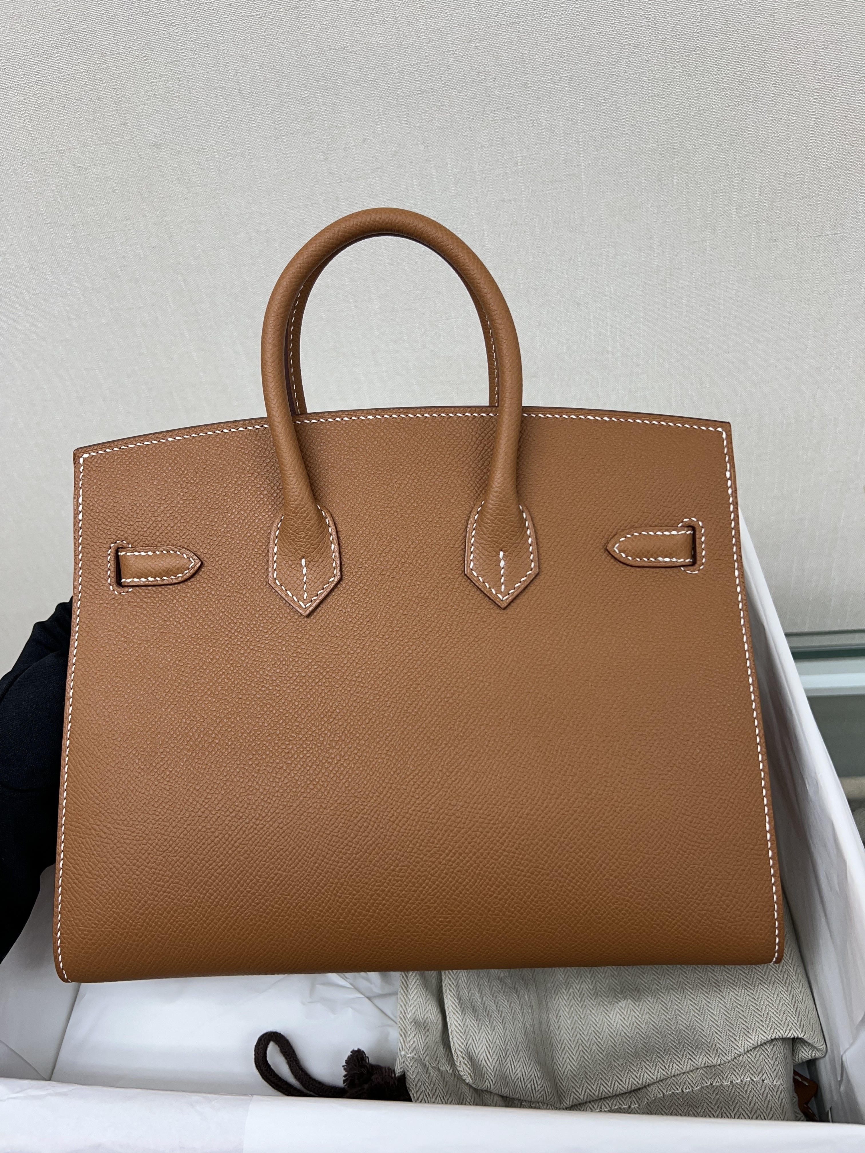 *Unused* Hermes Birkin 25 / Gold / Epsom/ Stamp B