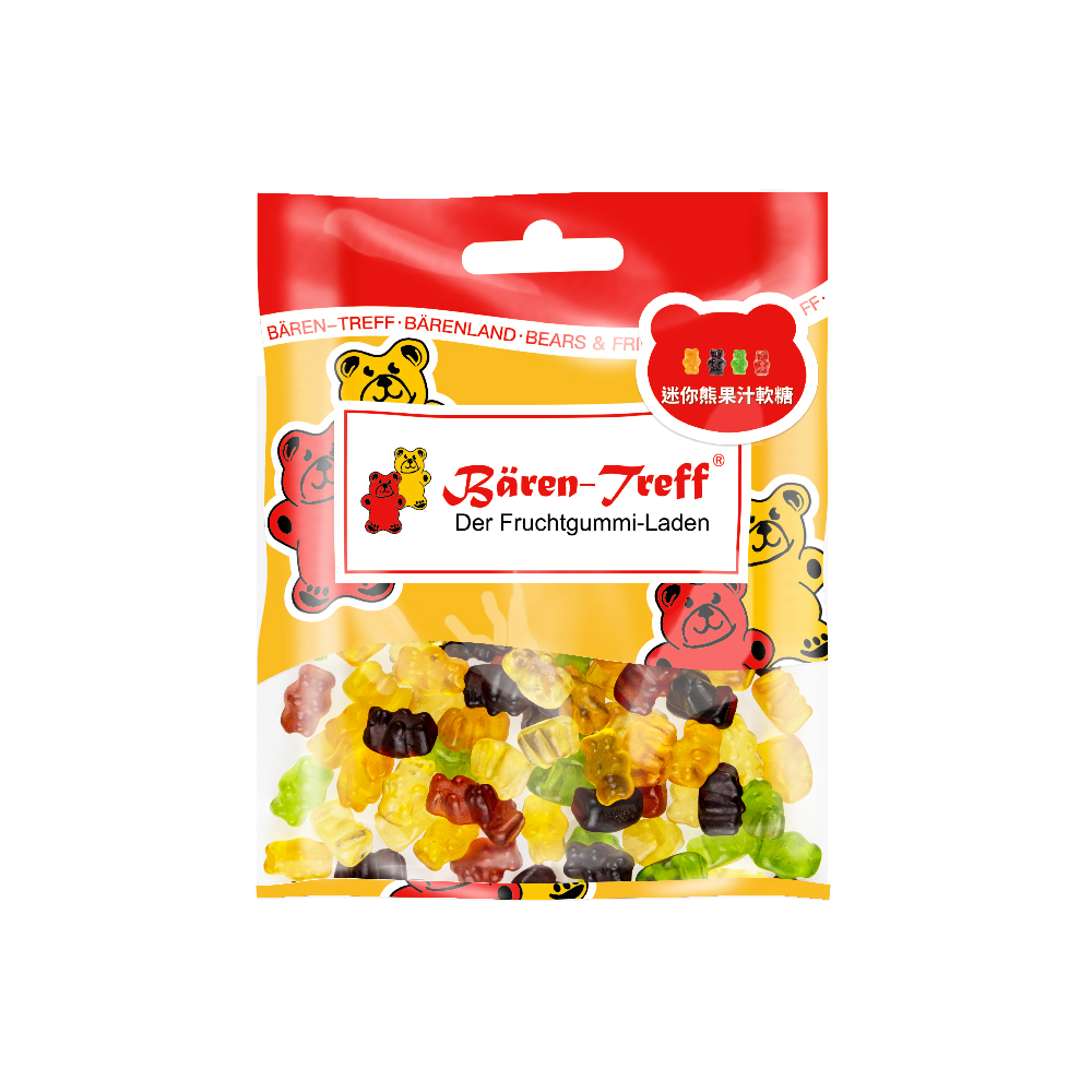 [Baren-Treff德國派對熊]迷你熊果汁軟糖50g