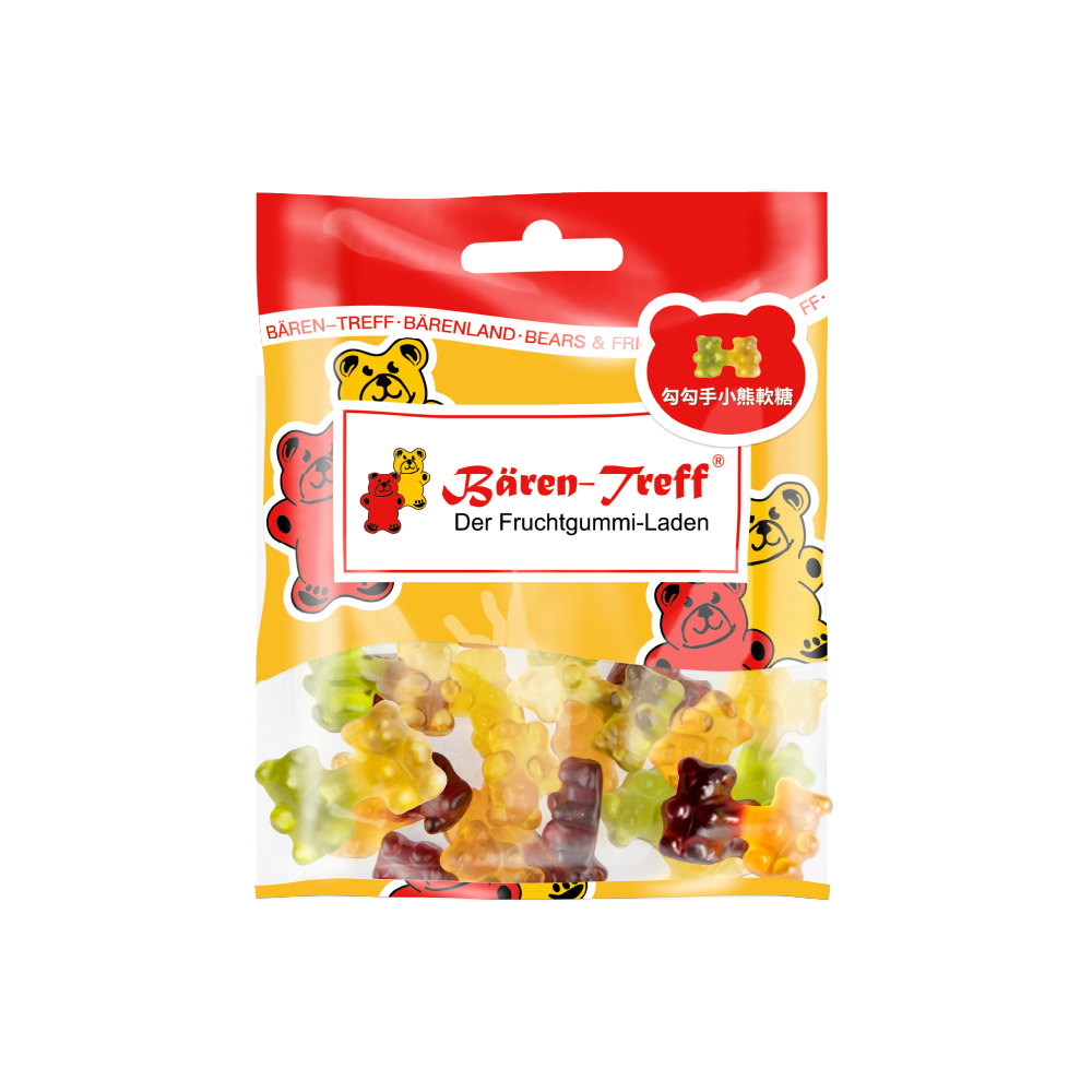 [Baren-Treff 德國派對熊]勾勾手小熊果汁軟糖50g