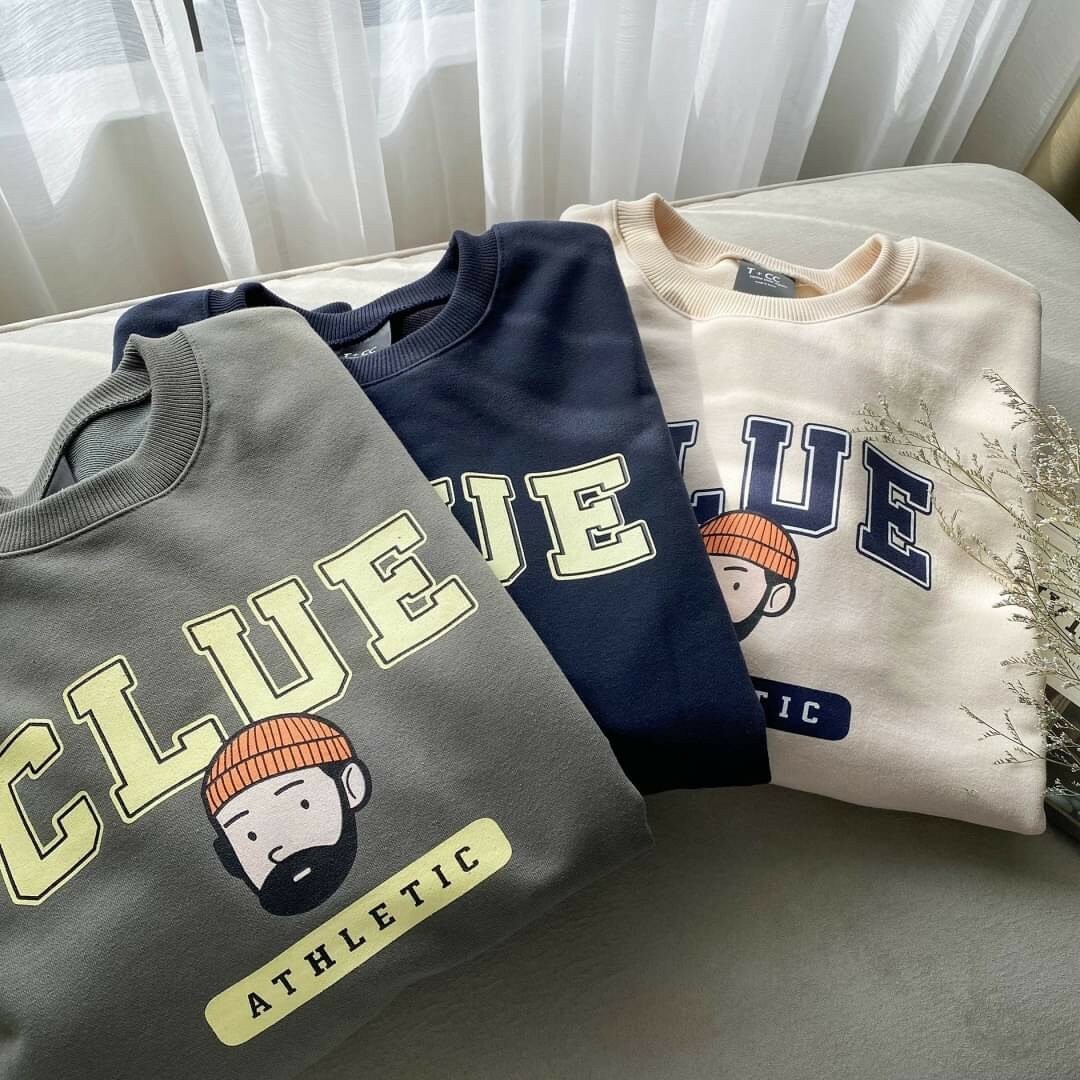 T+CC CLUE毛帽俱樂部大學Tee 86867