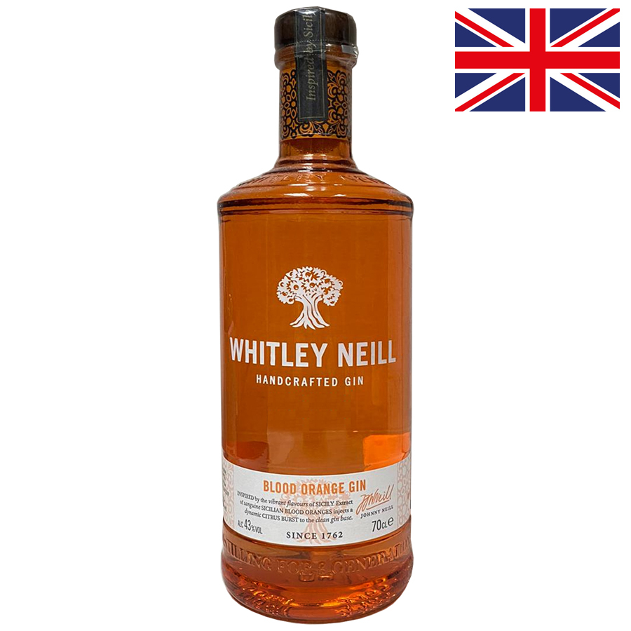 WHITLEY NEILL Blood Orange Gin 43%