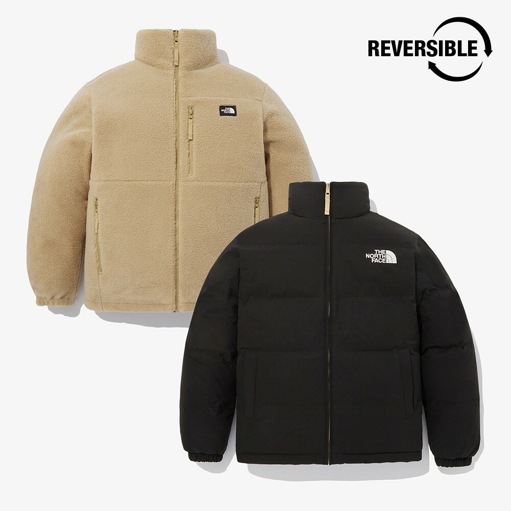 代購〗The North Face BE BETTER DOWN JACKET 北臉雙面穿毛毛羽絨外套NJ