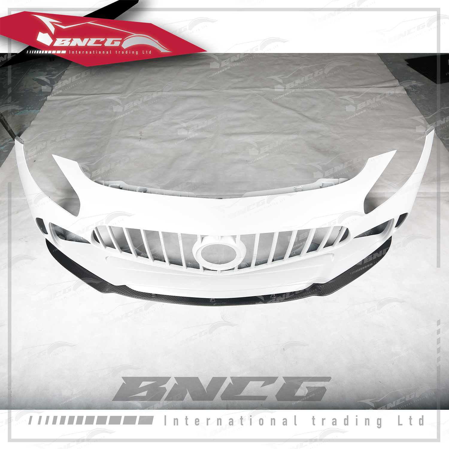 賓士 Benz AMG GT GTS 改裝 玻璃纖維 外觀件 空力套件 PD款 前保桿 前下巴 水箱罩 風口