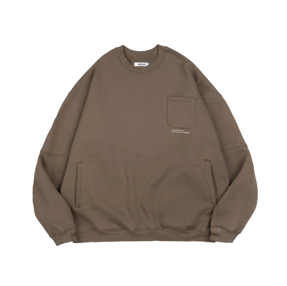 UE-01 "Cursive" Sweatshirt - Brown
