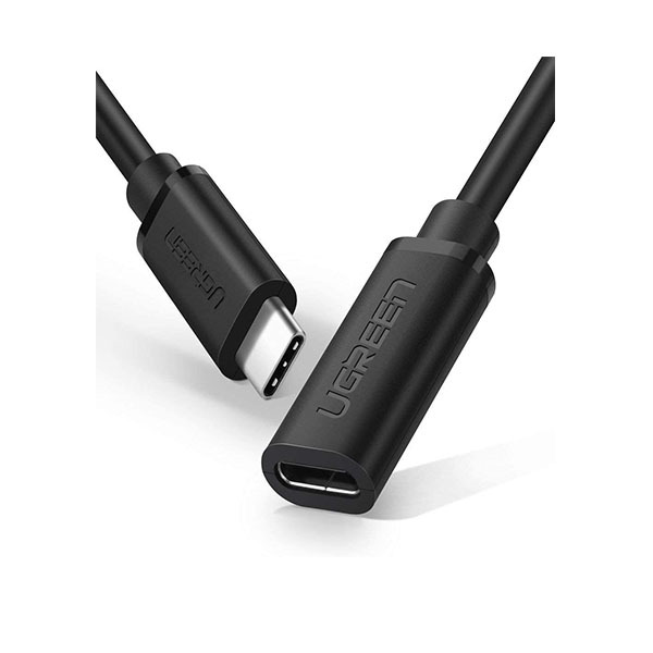 UGREEN - 40574 Type-C 3.1 公對母延長線 0.5米