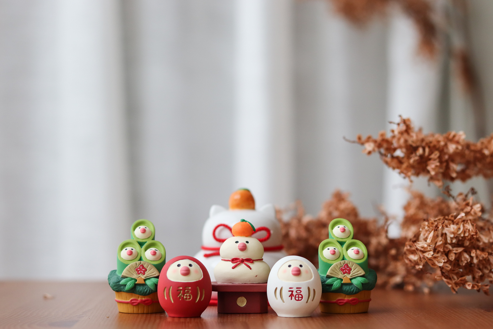 Decole 2024 正月 文鳥系列 擺飾