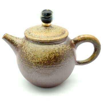 陶瓷柴燒正把壺｜顏綉錦手作琉璃珠茶具藝術品 收藏送禮首選