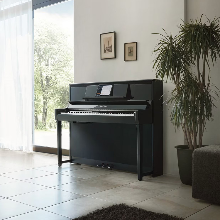 YAMAHA CSP295 88鍵 烤漆黑/烤漆白 電鋼琴 木質琴鍵 直立式