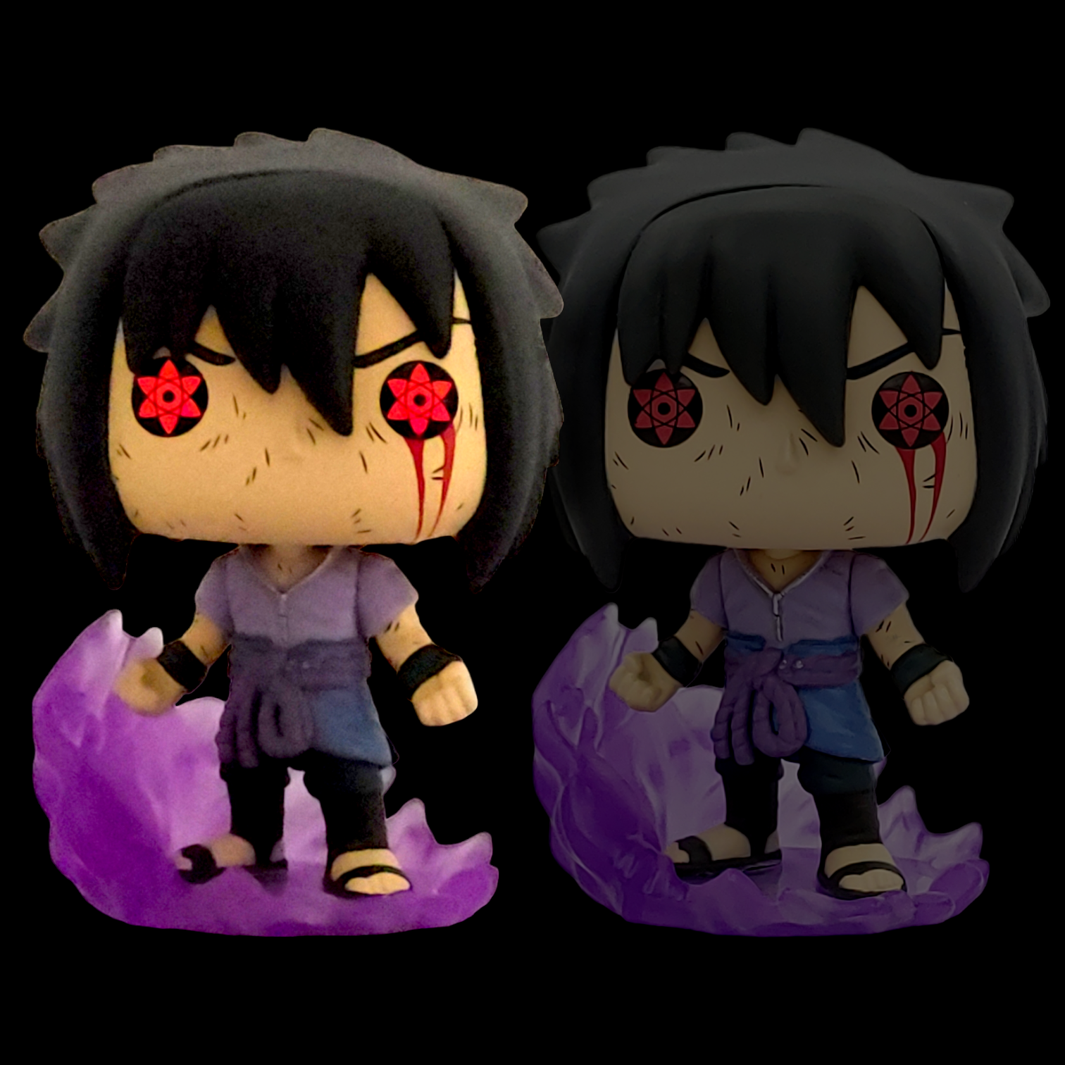 FUNKO POP <火影忍者>內輪佐助_天照_萬華鏡寫輪眼(夜光版)-No.1436