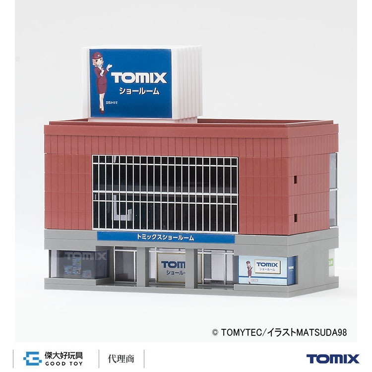TOMIX 4056 建物 中型商務樓 (深紅)