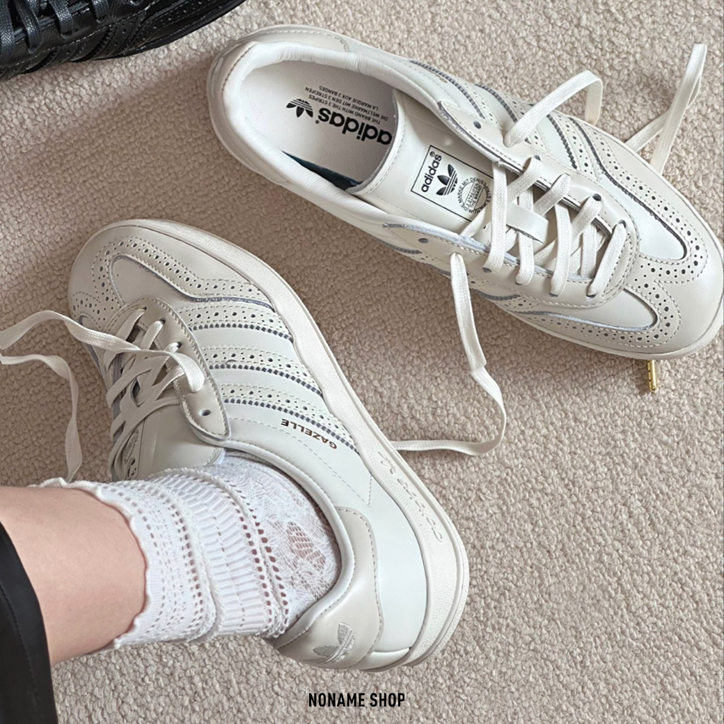ADIDAS ORIGINALS GAZELLE 雕花 圓頭 牛津鞋 兩色 (男/女款)