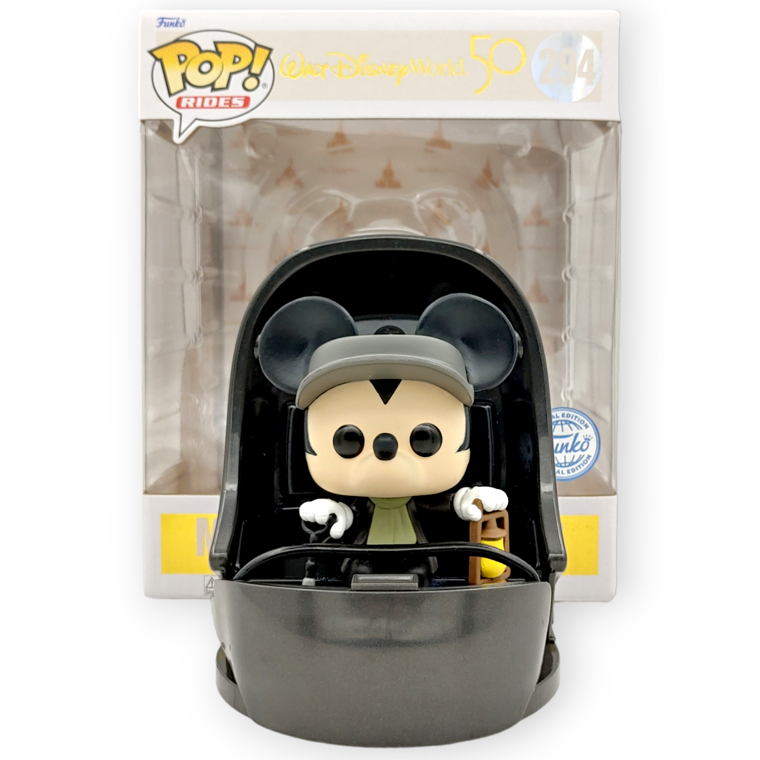 FUNKO POP<迪士尼樂園50週年>6吋米奇老鼠(坐幽靈公館過山車)-No.294
