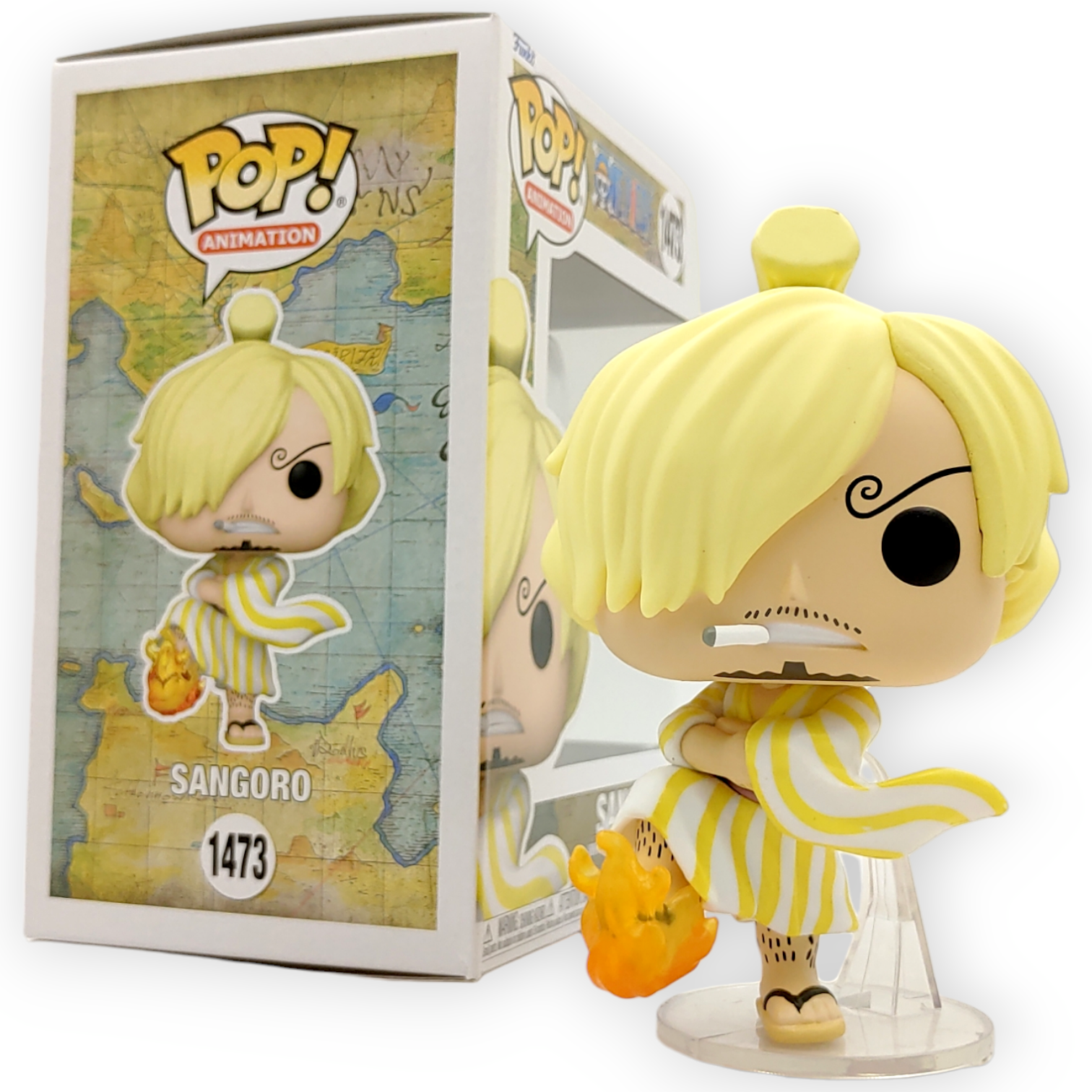 FUNKO POP <One Piece海賊王>山治(和之國-三五郎)-No.1473