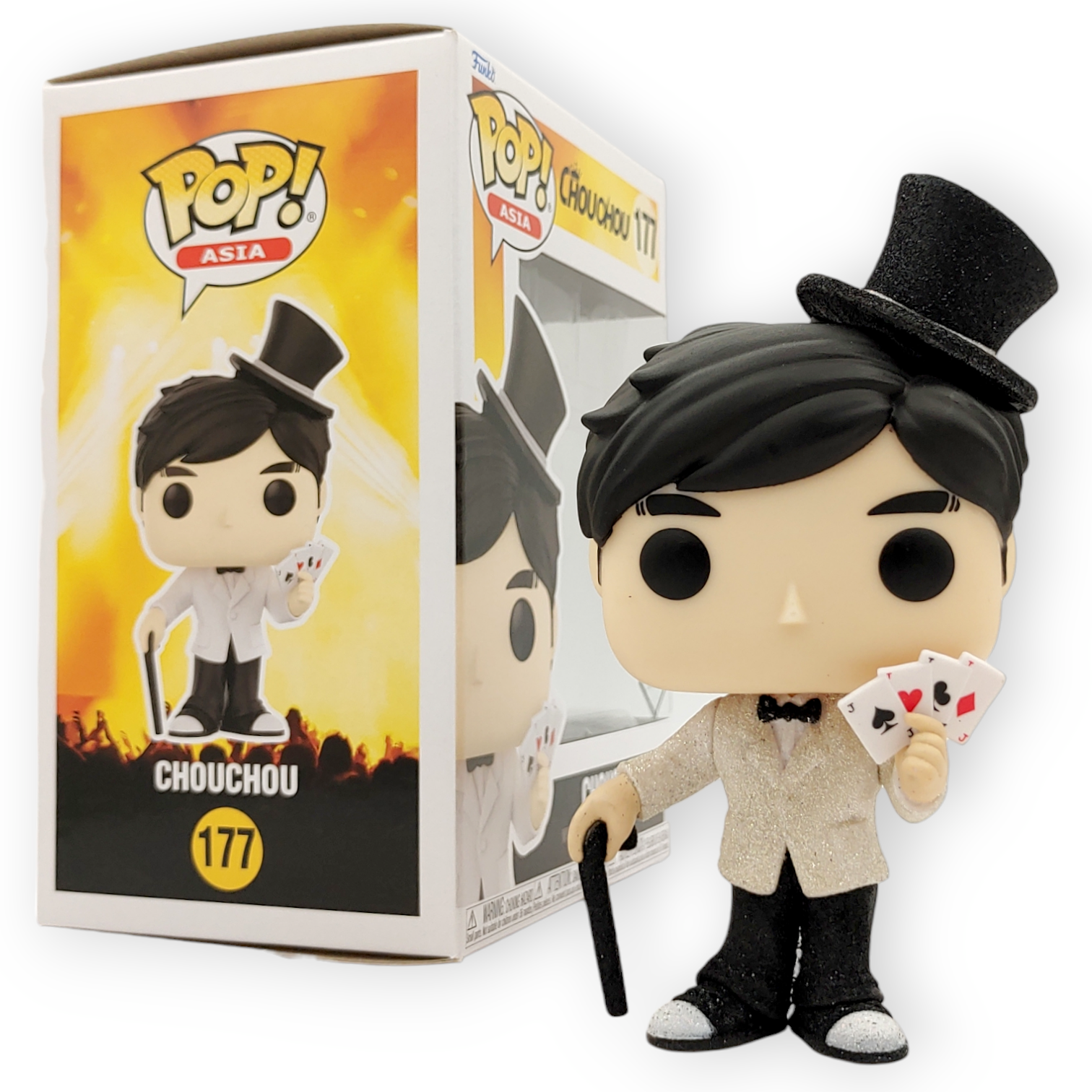 FUNKO POP<周杰倫>周杰倫魔術(魔術先生造形)(鑽石版)-No.177