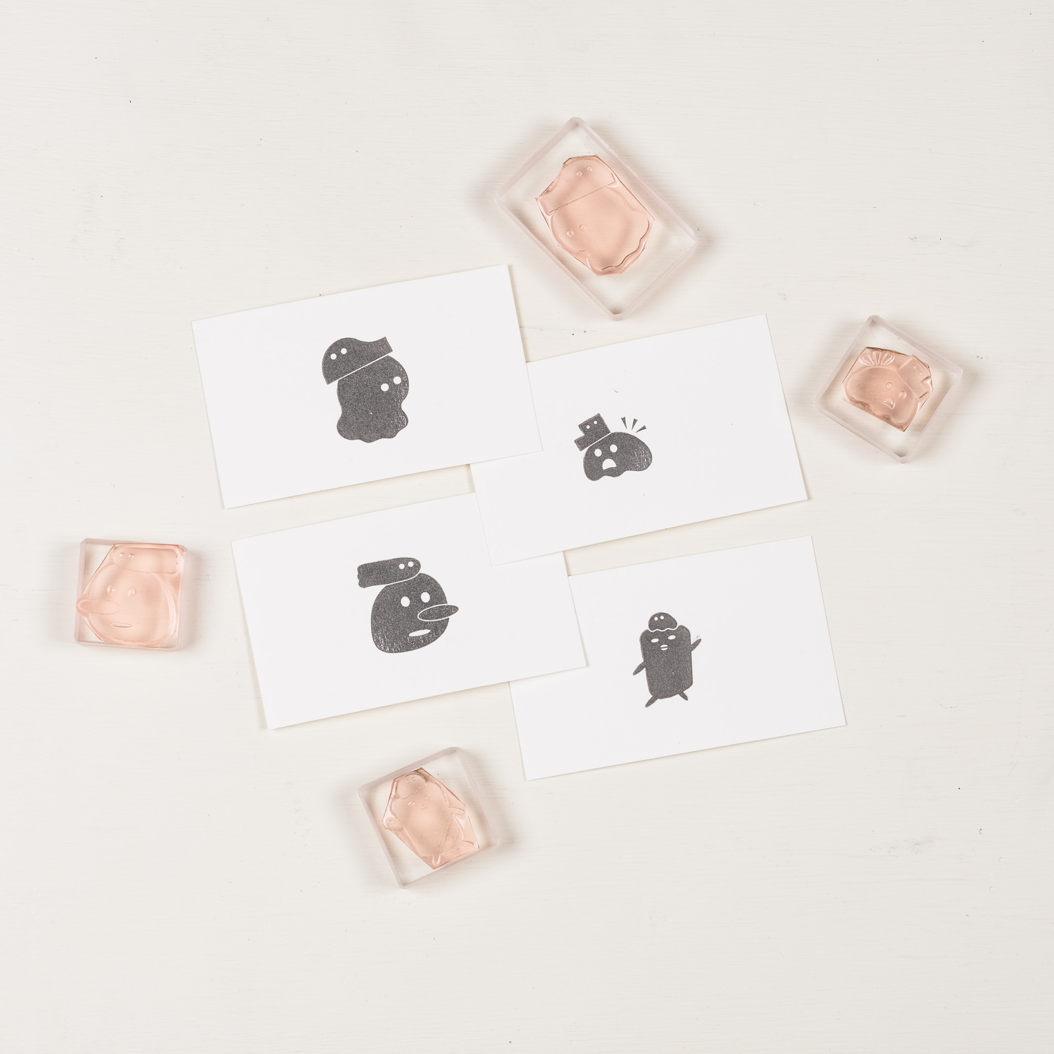 不明物體 Side Story 膠版印章｜一分之一工作室 臺灣