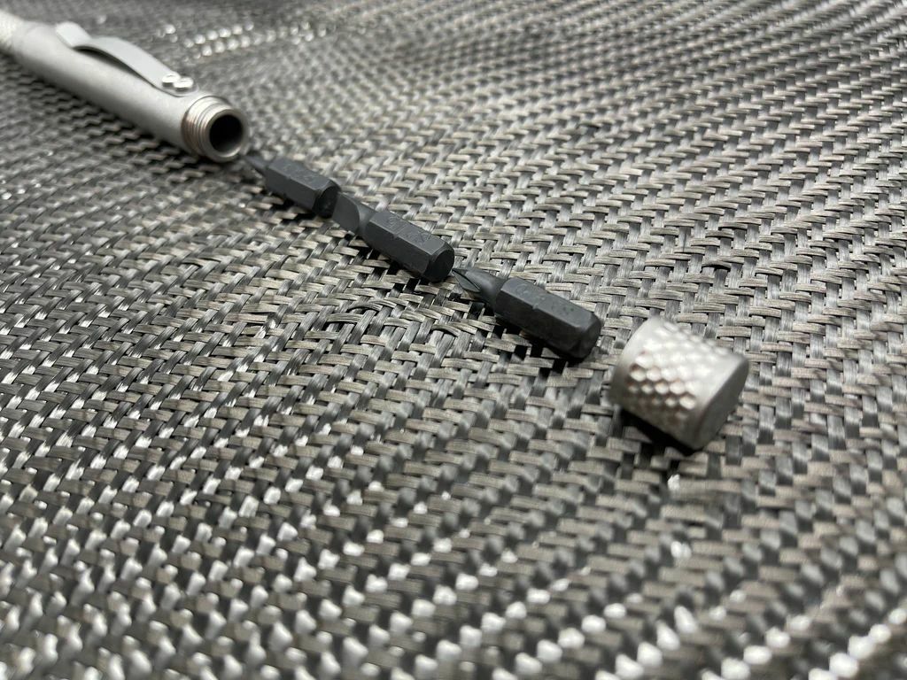 CountyComm 1/4“鈦合金筆型螺絲起子
