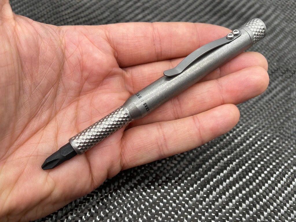 CountyComm 1/4“鈦合金筆型螺絲起子