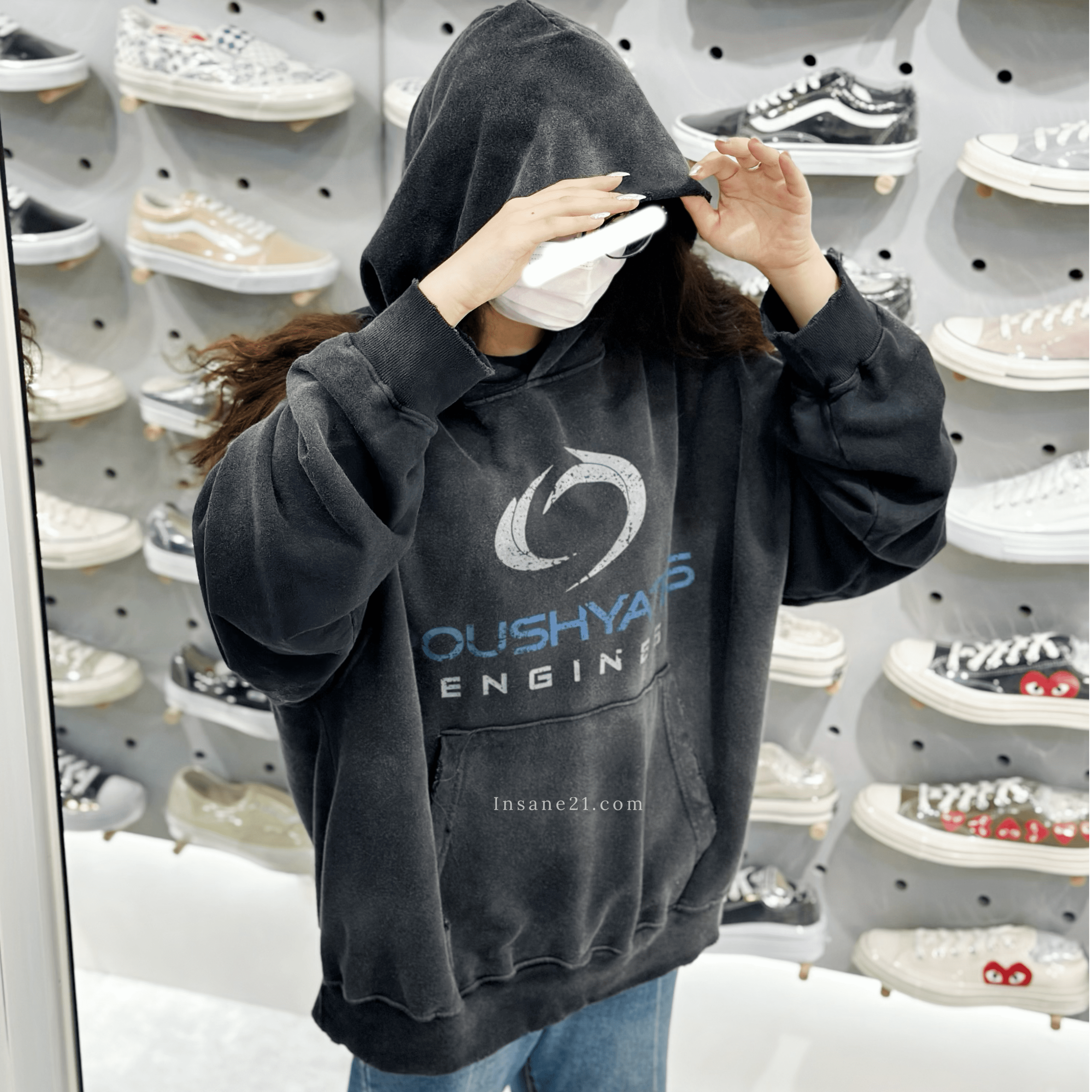 ARCHIVE 水洗帽踢