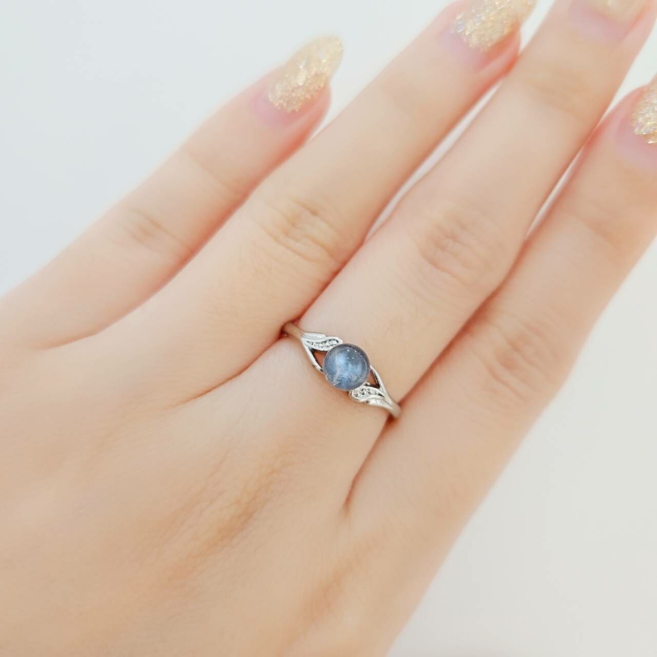 【拉長石】戒指