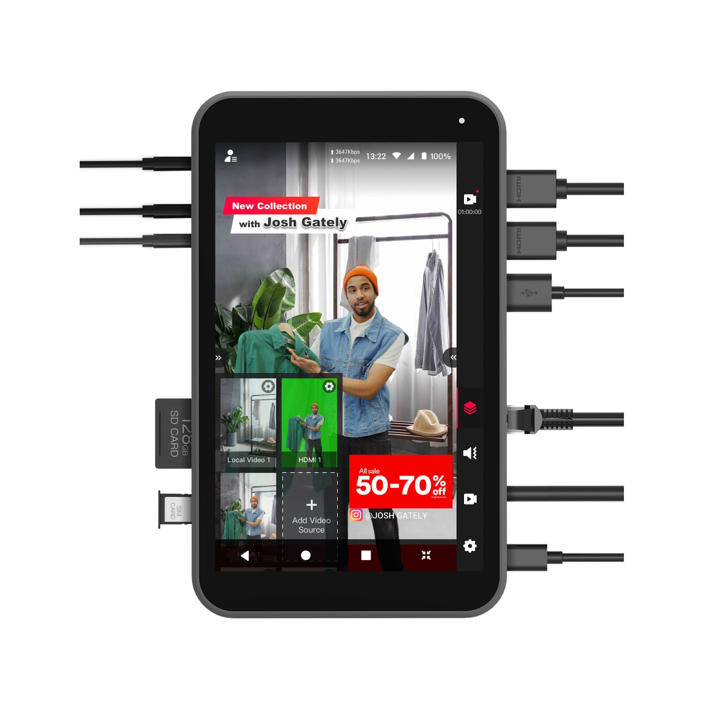 Yolo LIV Instream 直立隨行直播機