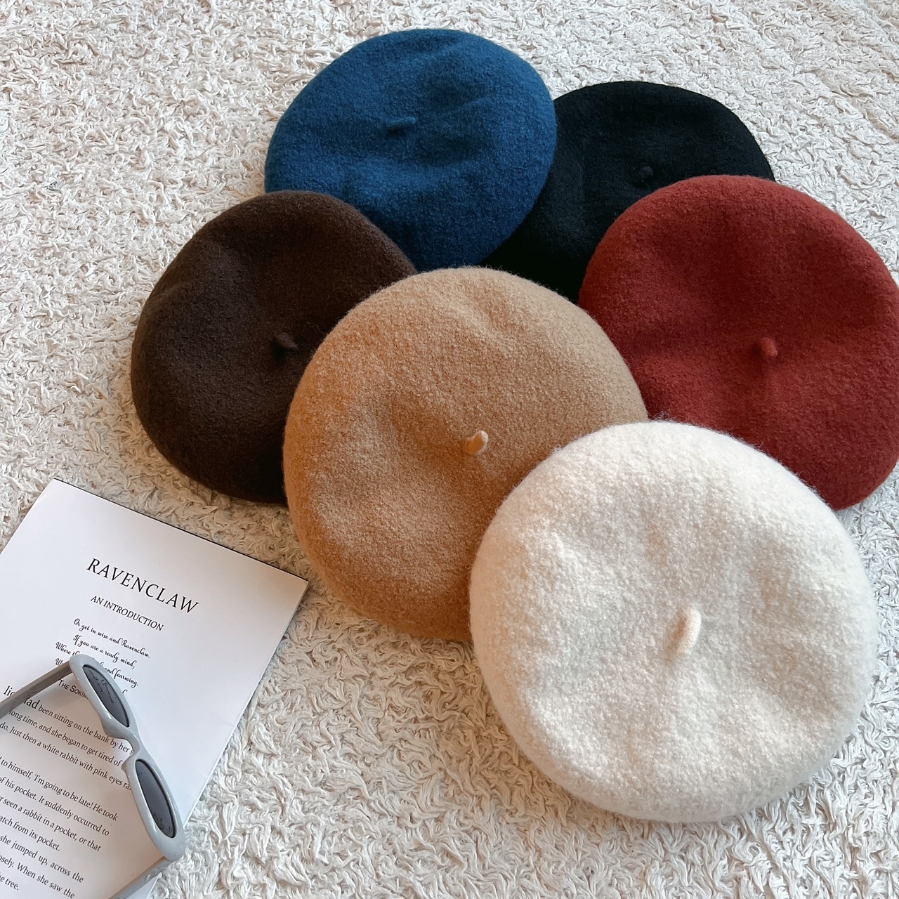 韓版重磅畫家帽/六色