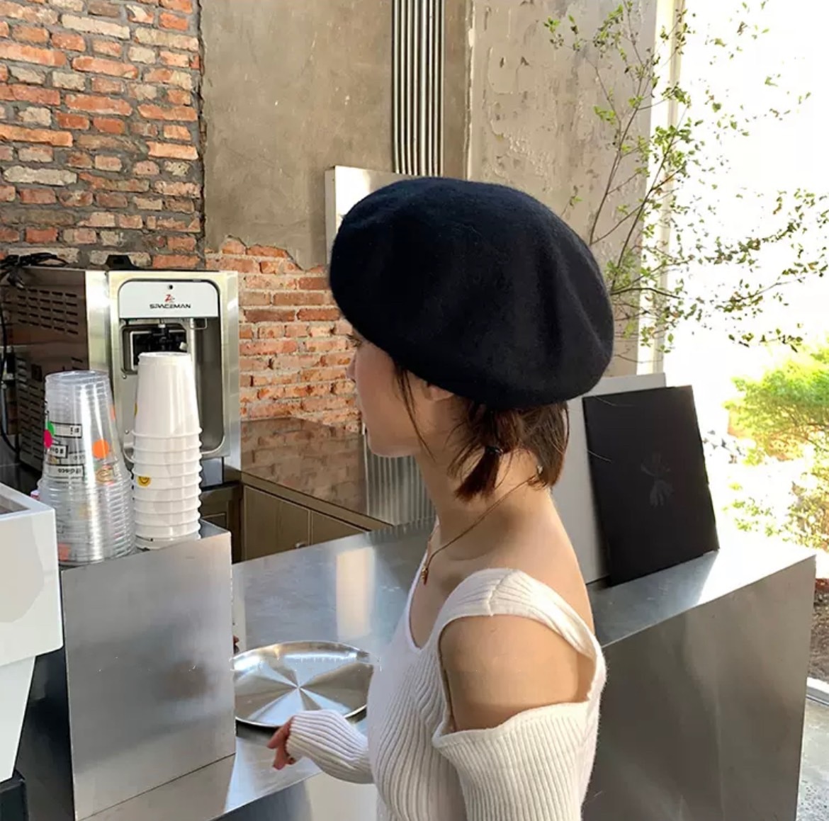 韓版重磅畫家帽/六色